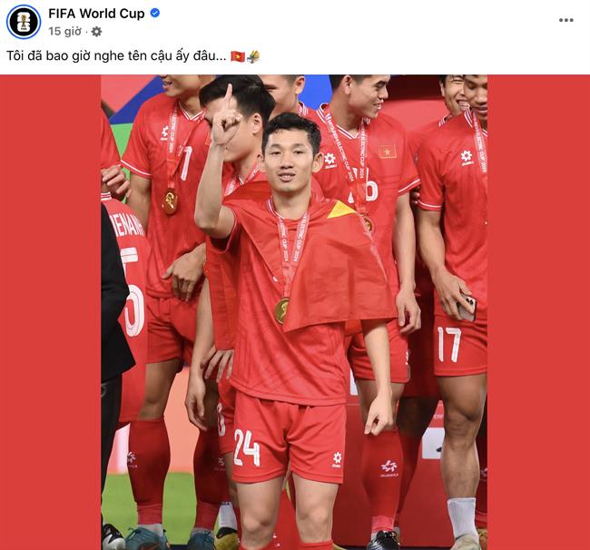 FIFA nhắc tên 1 tuyển thủ Việt Nam sau trận thắng MU 1